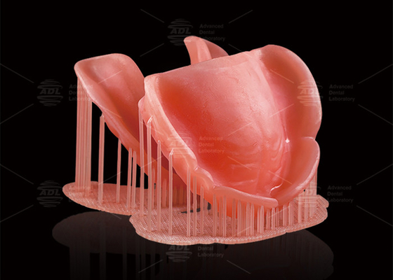 購入 CAD/CAM デジタルで取り外せる部分歯入れ 深ピンク コンピュータ印刷歯入れ オンライン製造